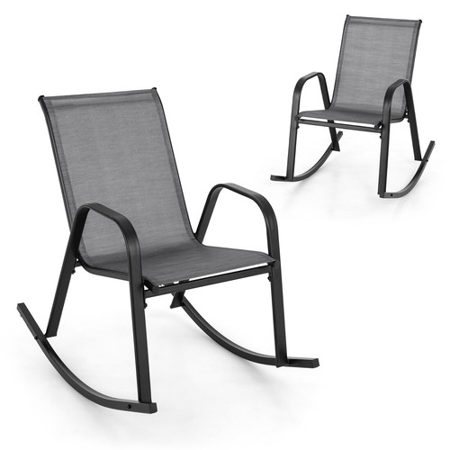 Patio rocking chair set 2 - patio, of