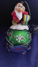 Disney's Grumpy 2007 Christmas Bauble Ornament in very good condition