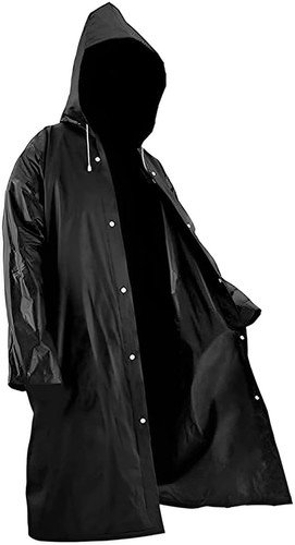 Black rain poncho - rain,