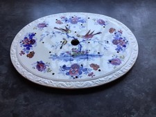Vintage Oval Meat Fish Ceramic