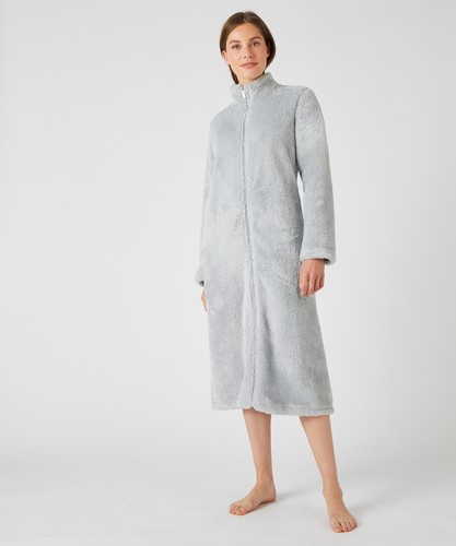 Teddy fleece zipped dressing - fleece,