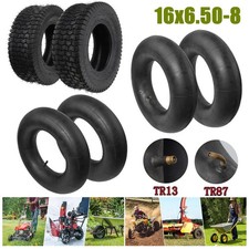 2x 16x6.50-8 4PR Ride on Lawn
