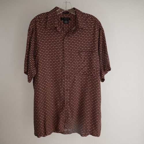 Ferrar aloha shirt navy - l,