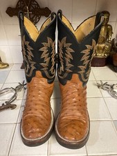 JUSTIN 5014 BROWN OSTRICH