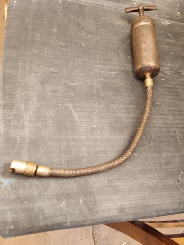 Vintage grease gun alemite - ,