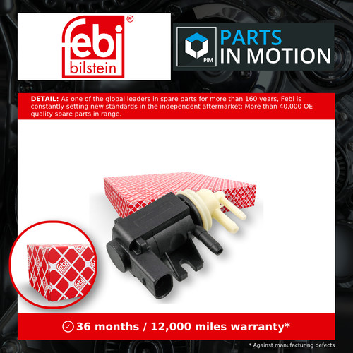 Pressure converter valve - valve, fits