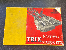 Vintage TRIX TWIN RAILWAYS Many Ways THROUGH STATION 3006 Building Set Rare
