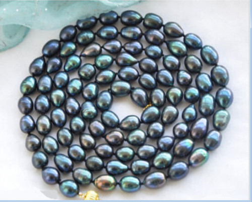9mm black natural - natural, freshwater
