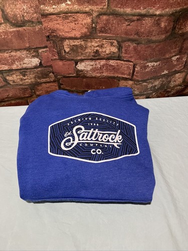 Saltrock hoodie blue pull over - saltrock,