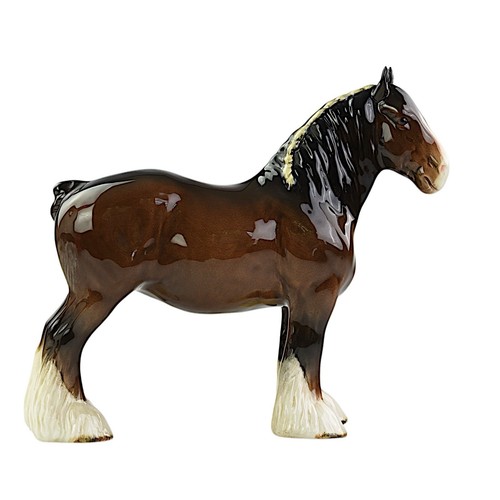 Beswick horse 818 shire mare - horse,,