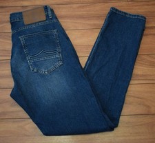 Mens Blue 883 Police  Pottin  Regular Slim Fit Jeans Size W 32" L 32".