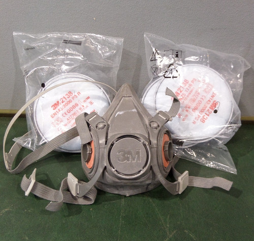 Half face respirator mask - face,