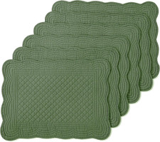 100% Cotton Quilted Placemats