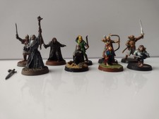 Games Workshop  Lord of the Ring Inc Gandalf Hobbits Legolas Metal