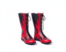 Handmade Red & Black Wrestling