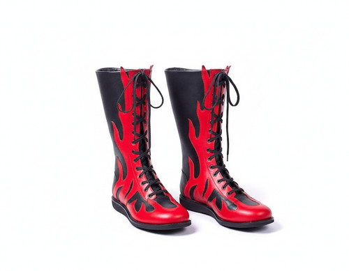 Handmade red black - handmade, wrestling