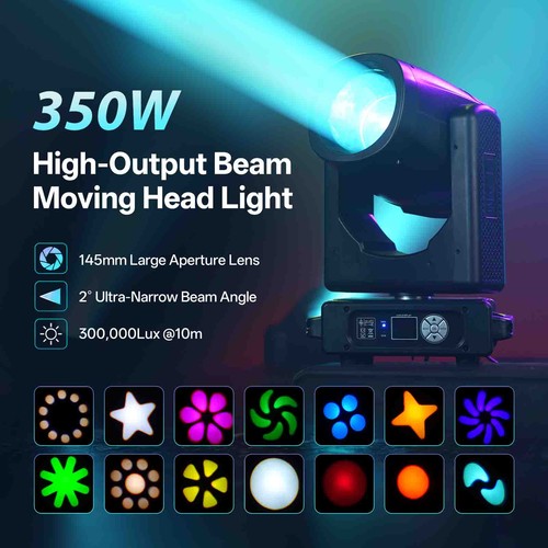350w beam gobo zoom - 350w, sharpy