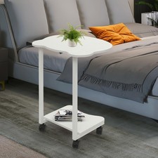 Over the Bed Side Table Wheels