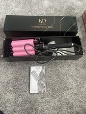 Layado Hair Crimper Iron/ Curler Vgc Tested Working