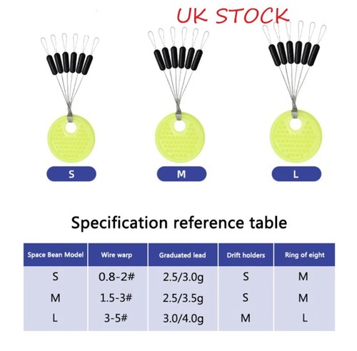 Sliding float line stops - sliding,