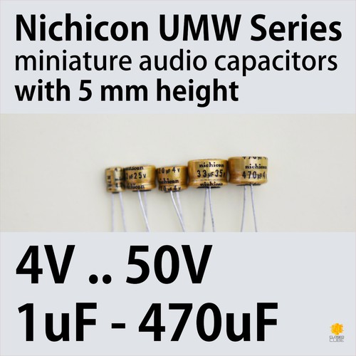 Nichicon umw 50v - nichicon, 4-50v