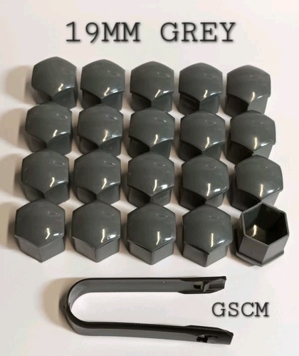 19mm grey wheel nut - 19mm,