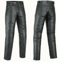 Real Leather Trousers