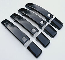 Gloss black door handles for Land Rover Freelander 2 2010+ smart keyless models