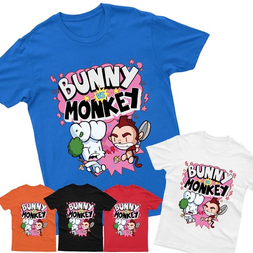 New bunny monkey - new, vs