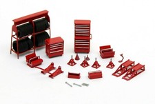 MODEL RAIL CAR GARAGE WORKSHOP