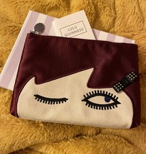 LULU GUINNESS DOLL FACE ZIPPED