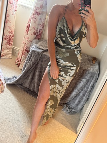 Olive polly dress size - olive,