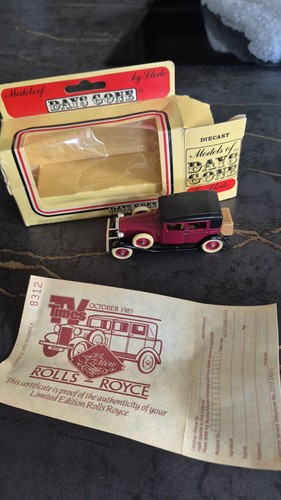 Lledo days gone model rolls - gone,