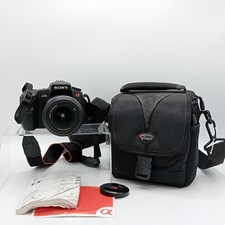 Sony Alpha DSLR-A200 SLR Digital Camera Black With Accessories FLT31-TR