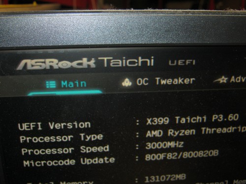 Rock x399 taichi - as,