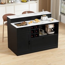 2-in-1 Kitchen Island with