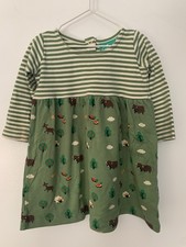 Little Green Radicals Organic 100% Cotton Dress & Bloomers/Knickers 9–12 Months