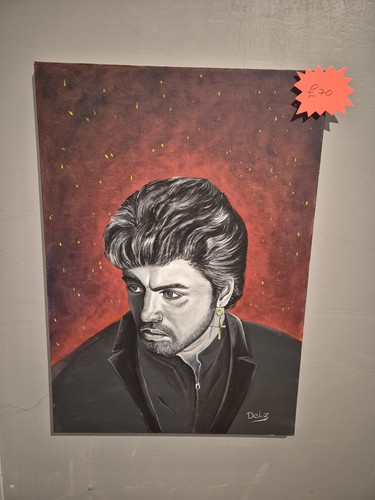 Hand painted george - hand,