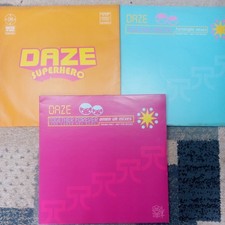 DAZE 3x12" Vinyl Promo Collection 7 Mixes Superhero Together forever cyber pet