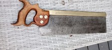 Rare Antique Brass Back Tenon
