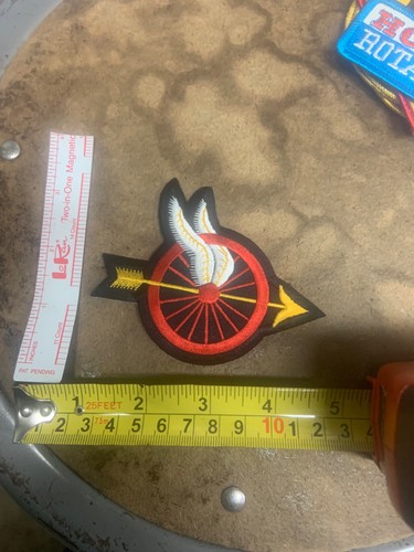 Winged wheel patch - winged,
