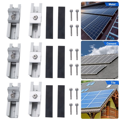 Solar panel rail bracket - solar, kit