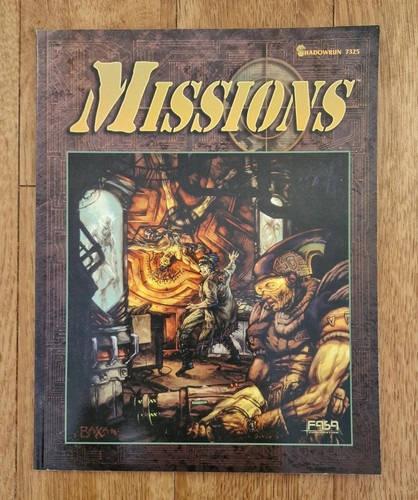 Rpg book for shadowrun - book,