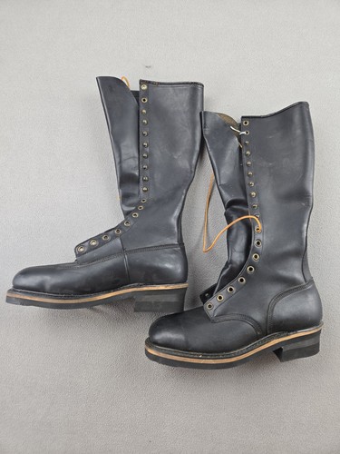 New old stock black leather - old,