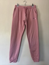 Fila Pink Joggers Tracksuit Bottoms Size S 