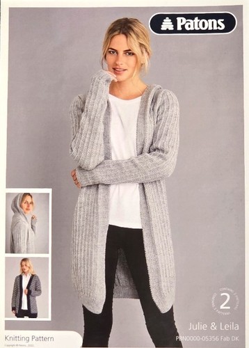 Patons 5356 cardigan women - cardigan, women's