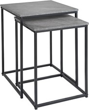 Set of 2 Nesting Tables Living