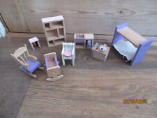 WOODEN STURDY TOYSRUS FURNITURE NURSERY LIVINGROOM KITCHEN FIREPLACE ROCKER CUP