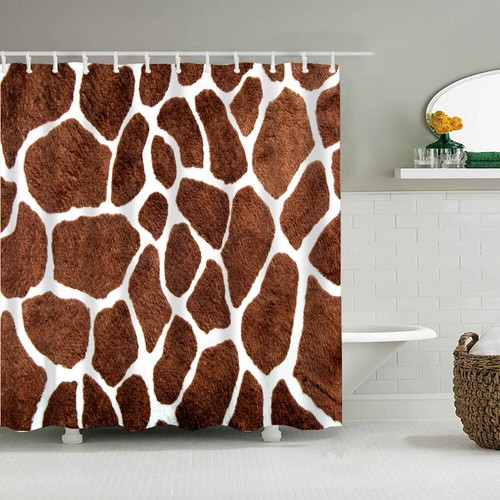 Black and white leopard print - black,