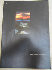 Triumph Range Motorcycles  Sales Brochure Daytona 750 100 Trident 750 900 Trophy